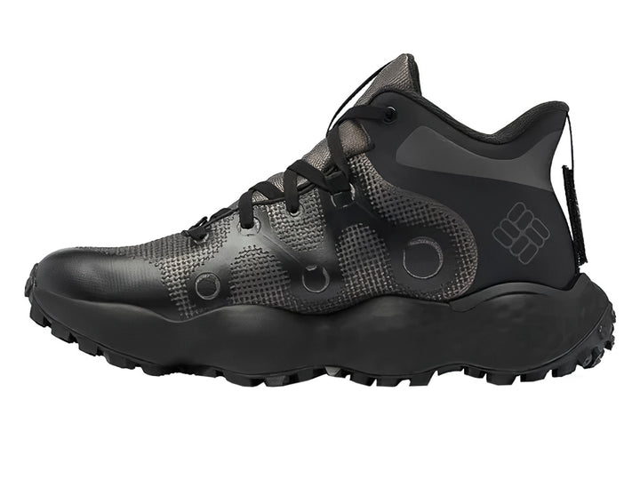 Zapato deportivo Columbia Escape Thrive Endure 25 color negro, corte medio con suela robusta para senderismo.
