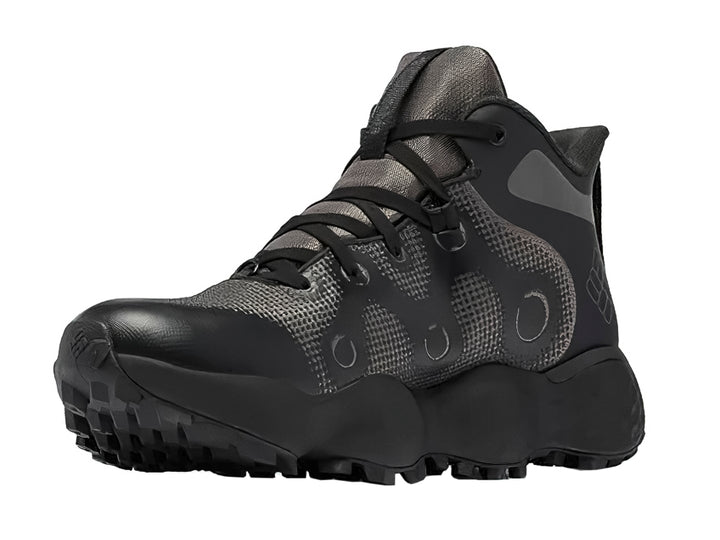 Zapato deportivo Columbia Escape Thrive Endure 25 color negro, corte medio con suela robusta para senderismo.