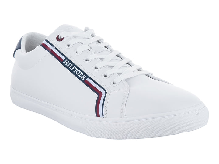 Tenis Tommy Hilfiger IM Core Vulc Stripes Blancos para Hombre