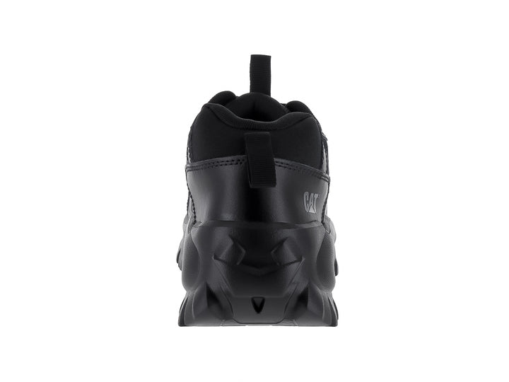 Tenis Caterpillar Intruder Lite color negro con suela robusta y diseño deportivo.