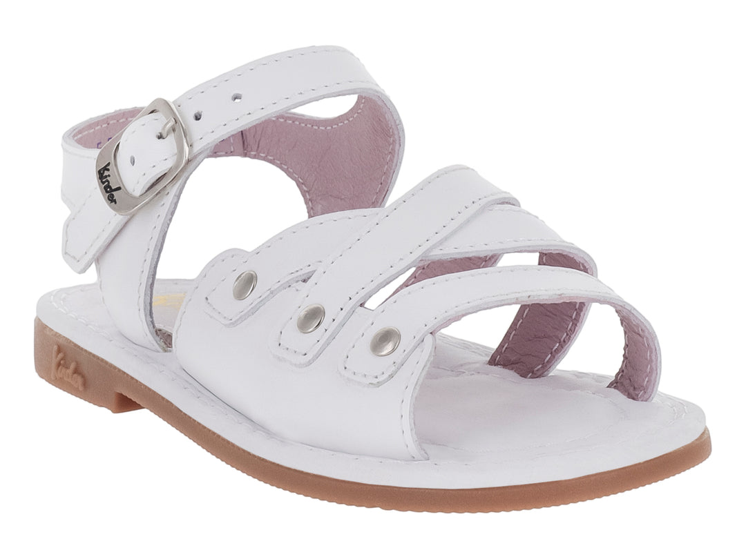 Sandalias Kinder Blancas para Niña