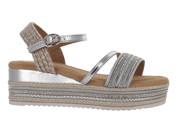 Sandalias ROZE Color Silver para Nina