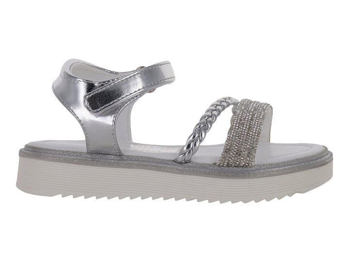 Sandalias Roze Plata para Niña