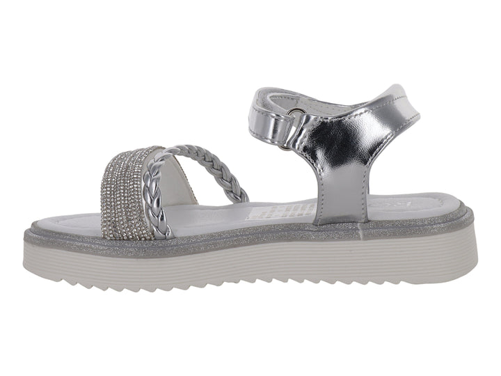 Sandalias Roze Plata para Niña