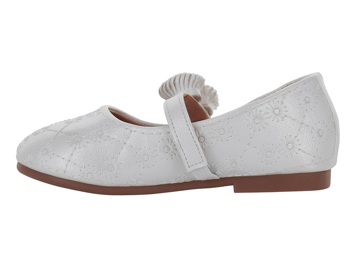 Zapatos Planos ROZE Blancos para Niña