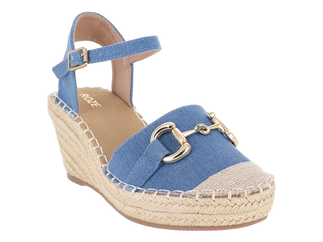 Sandalias Roze Azul de Plataforma para Mujer