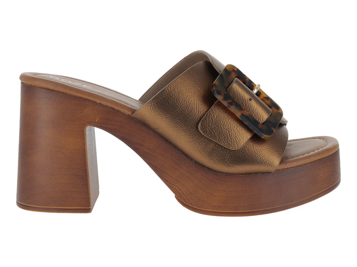 Sandalias ROZE Color Bronce para Mujer