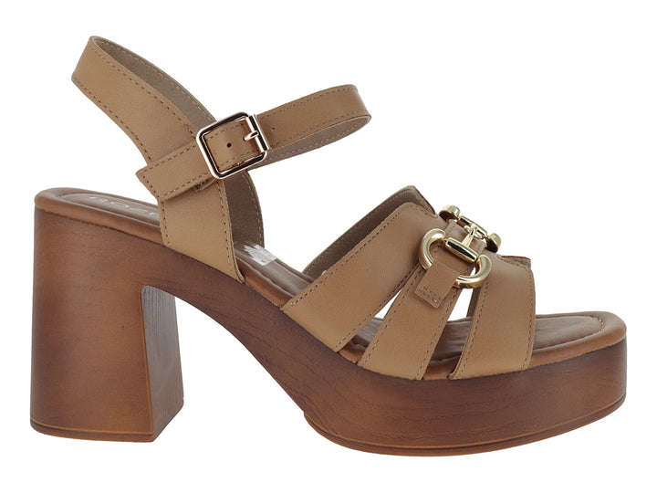 Sandalias ROZE Color Camel para Mujer