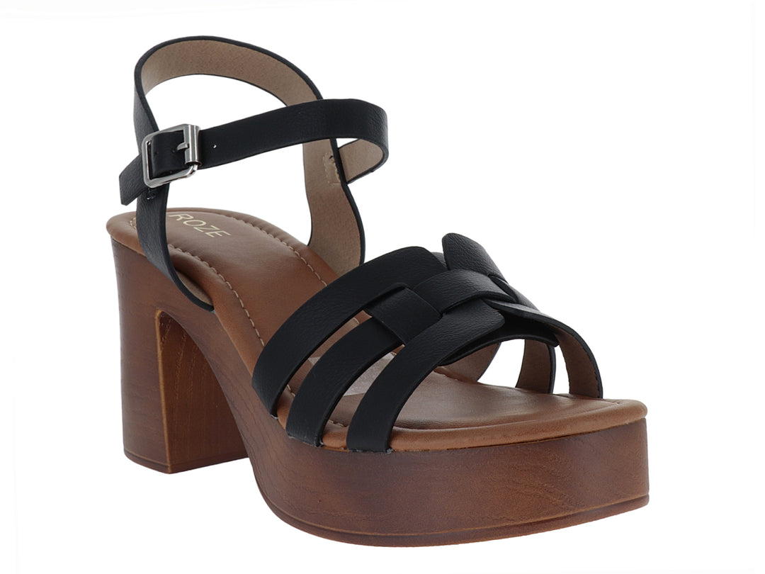 Sandalias Roze Negro para Mujer