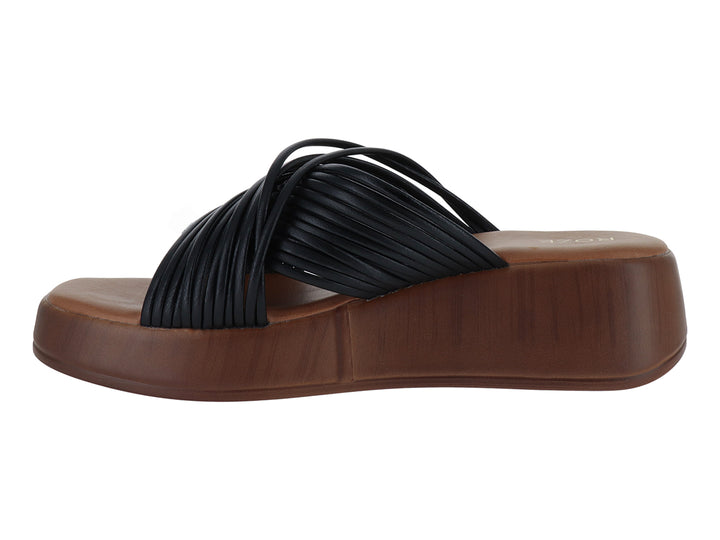 Sandalias ROZE Plataforma Negro para Mujer