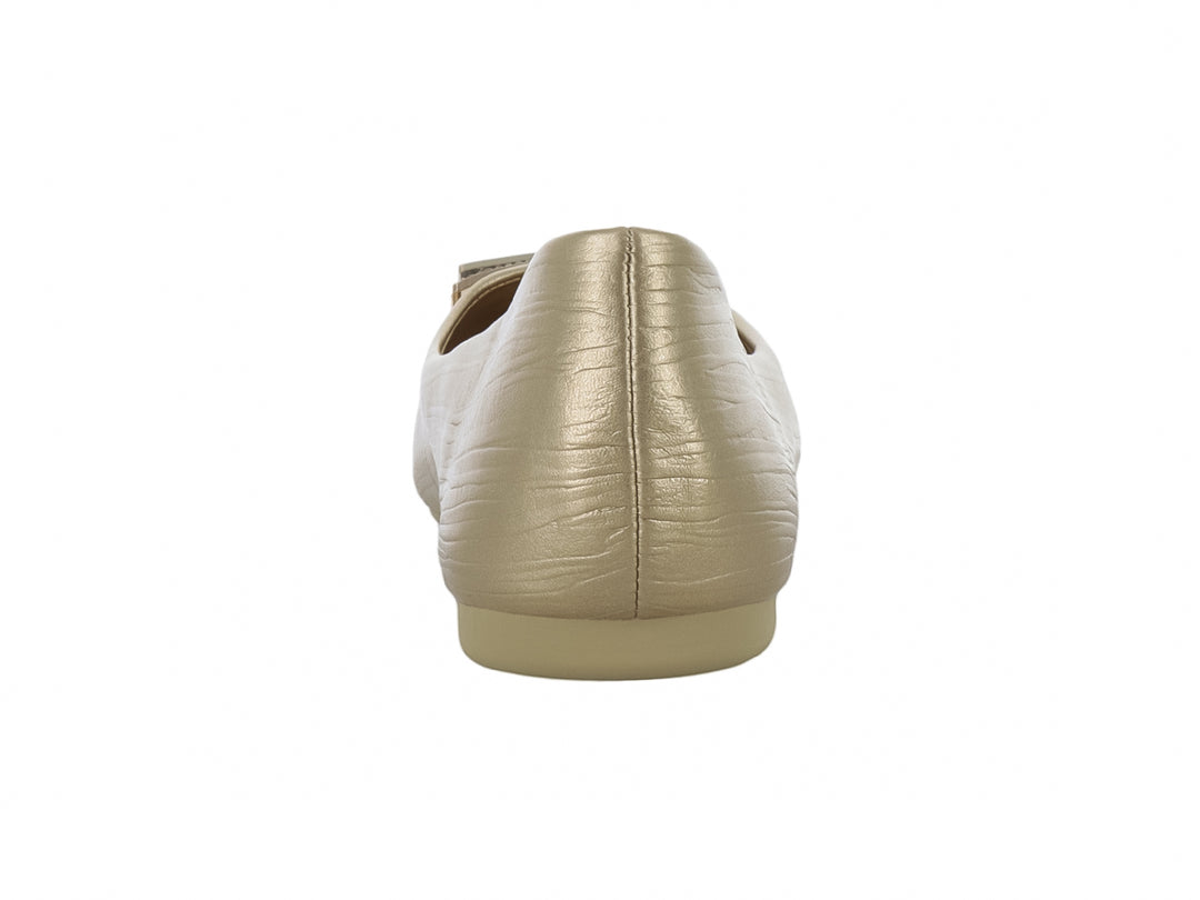 Zapatos Planos ROZE Color Dorado para Mujer