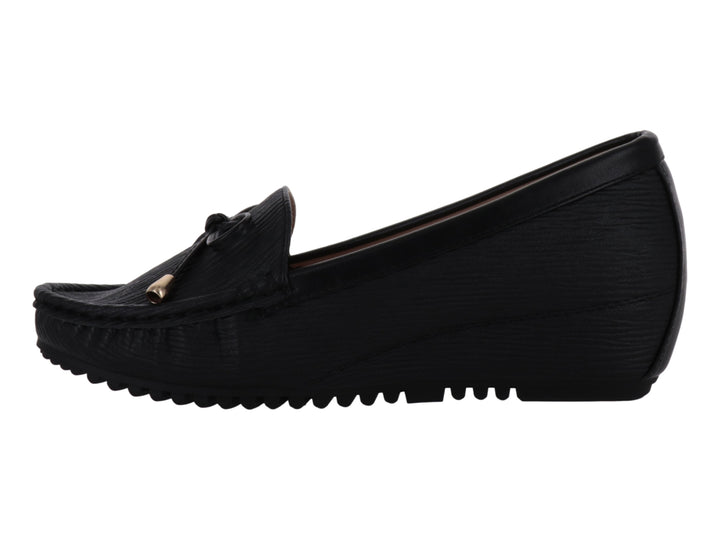 Mocasines ROZE Negro para Mujer