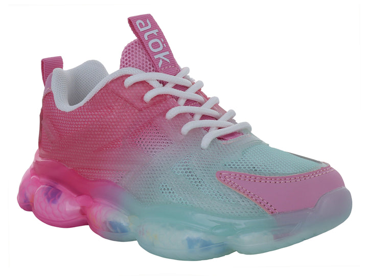 Tenis ATOK Fushia White para Nina