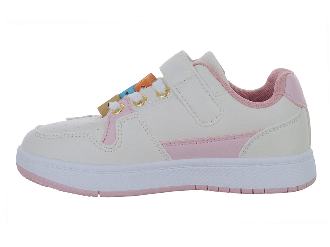 Tenis ATOK Blanco y Rosa para Niña