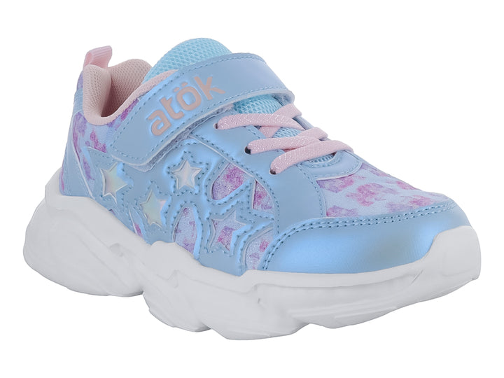 Tenis ATOK Blue Pink para Niña