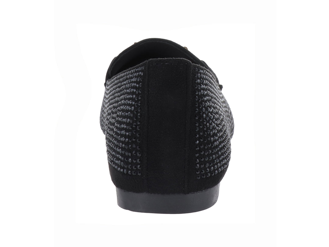 Zapatos Mocasines Roze Negros para Mujer