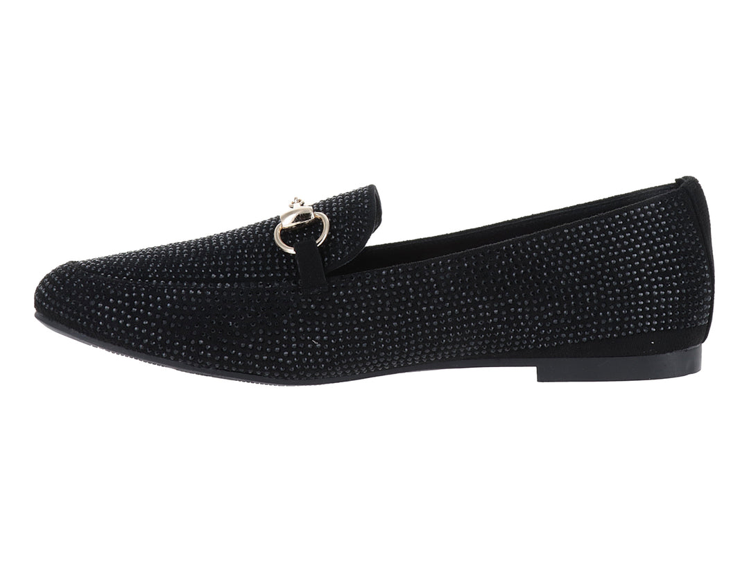 Zapatos Mocasines Roze Negros para Mujer