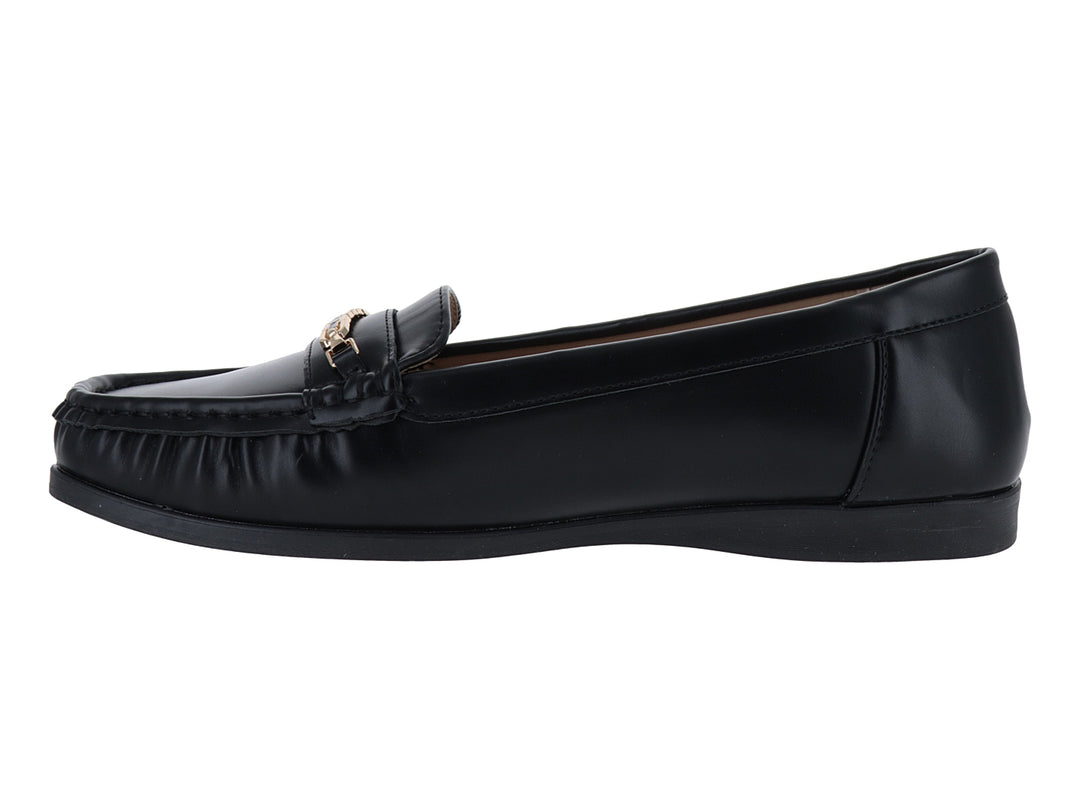 Zapatos Mocasines Roze Negro para Mujer