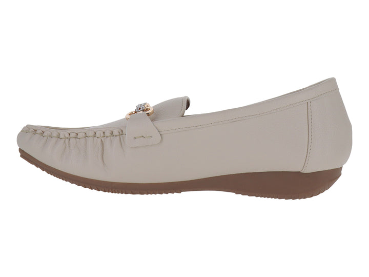 Zapatos Mocasines ROZE Beige para Mujer