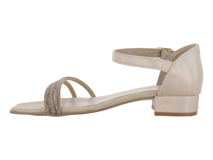 Sandalias Miroslava Platina para Niña