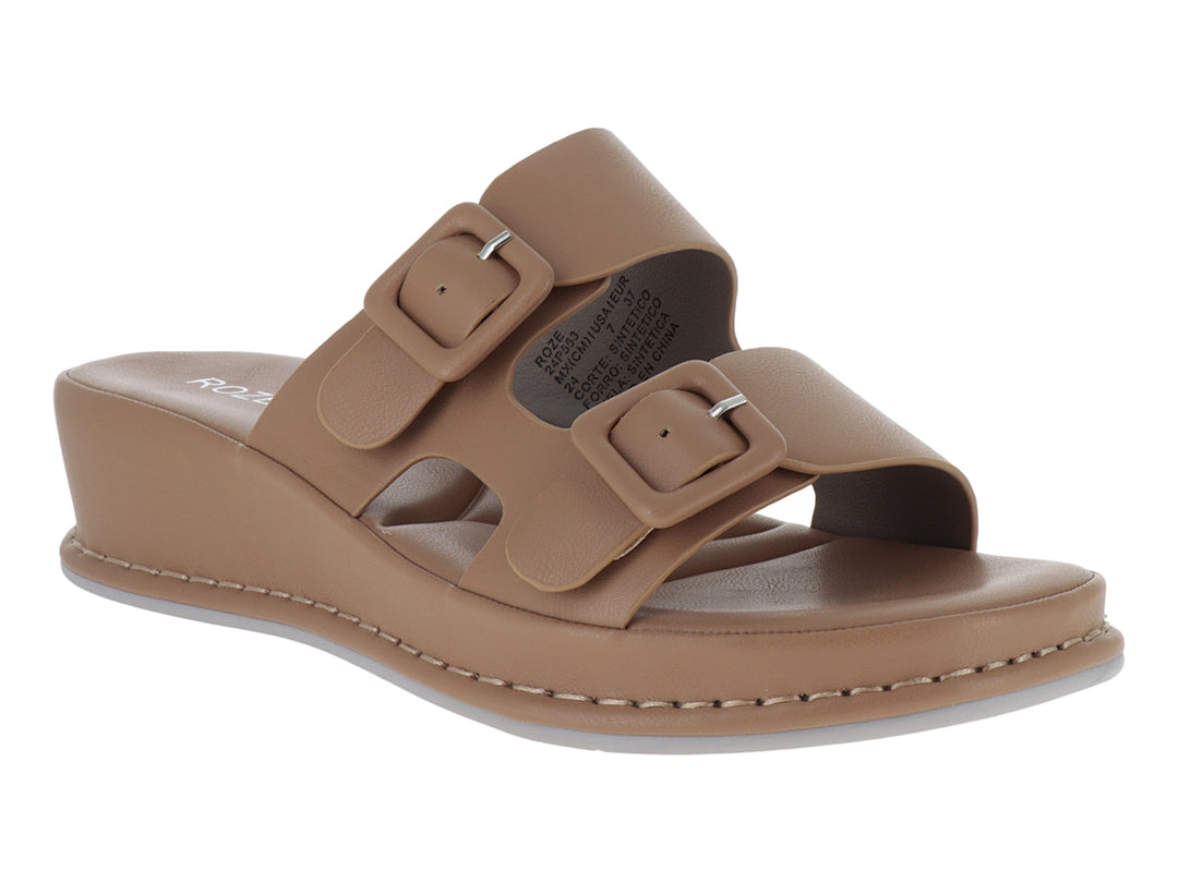 Sandalias ROZE Color Tan para Mujer
