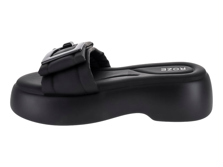 Sandalias ROZE Plataforma Negro para Mujer