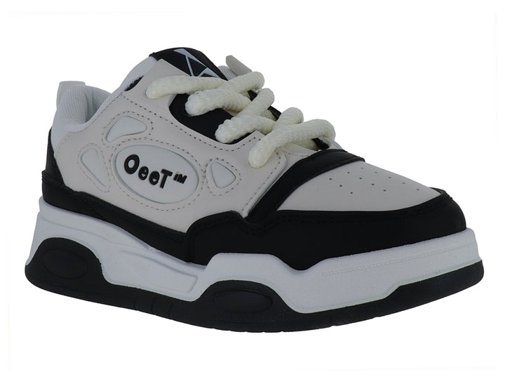 Tenis ATOK Beige y Negro para Mujer