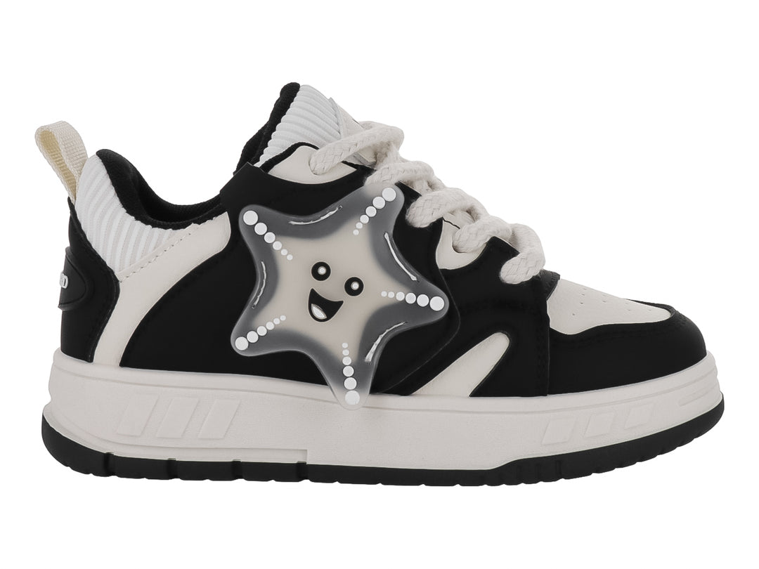 Tenis ATOK Negro con Blanco para Niña