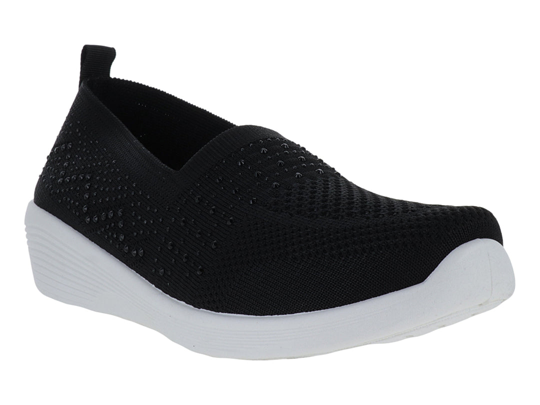 Tenis ATOK Slip-on Negro para Mujer