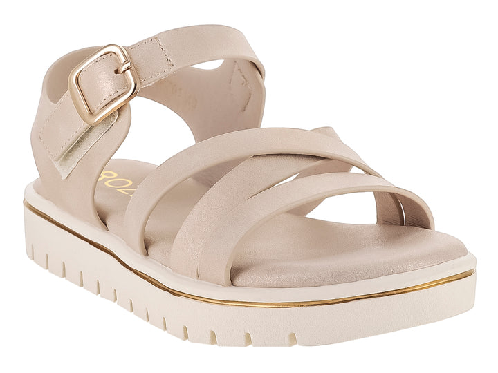 Sandalias ROZE Color Gold para Nina