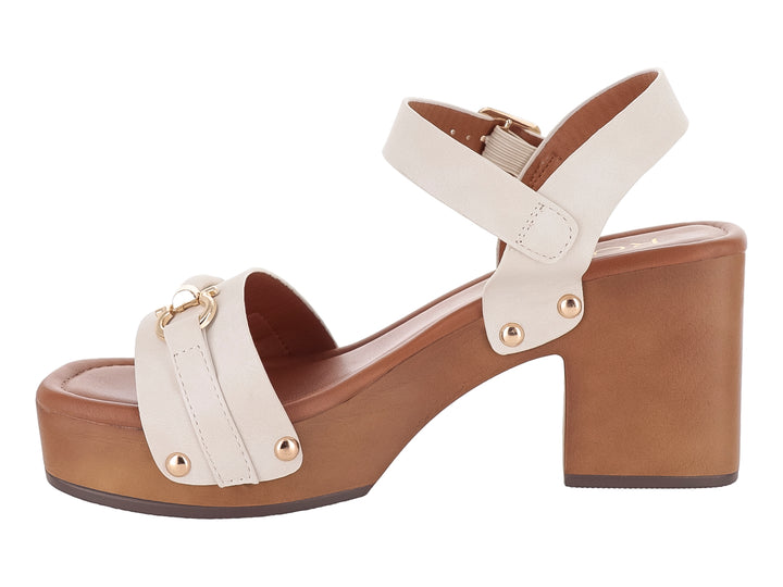 Sandalias ROZE Beige para Mujer