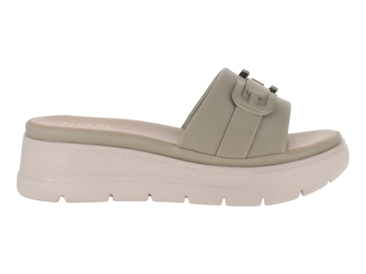 Sandalias Roze Verde Plataforma para Mujer