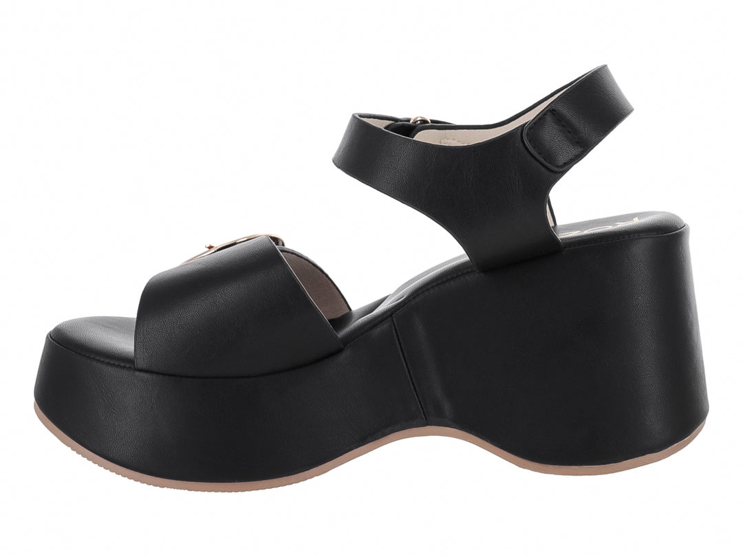 Sandalias ROZE Plataforma Negro para Mujer