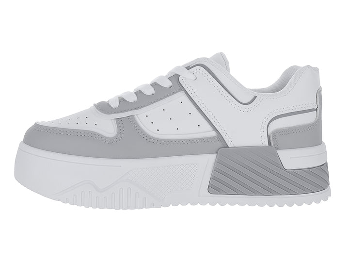 Tenis ATOK Plataforma Gris para Mujer