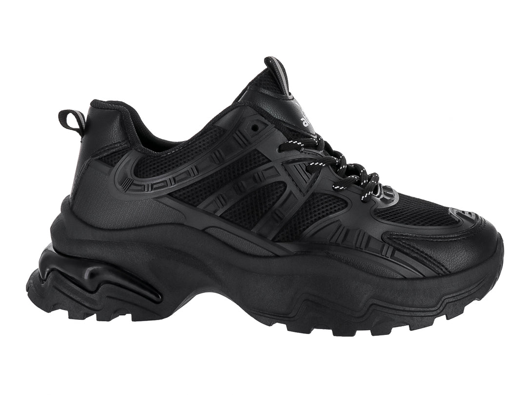 Tenis ATOK Negros de Plataforma para Mujer