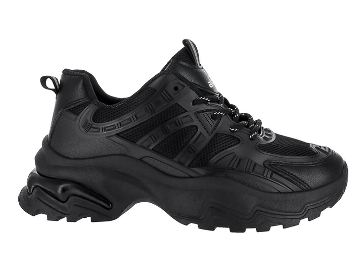 Tenis ATOK Negros de Plataforma para Mujer