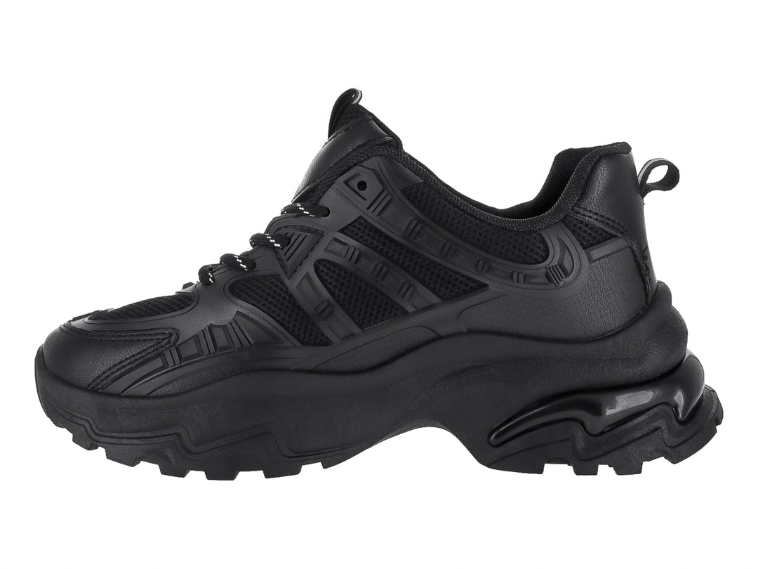 Tenis ATOK Negros de Plataforma para Mujer