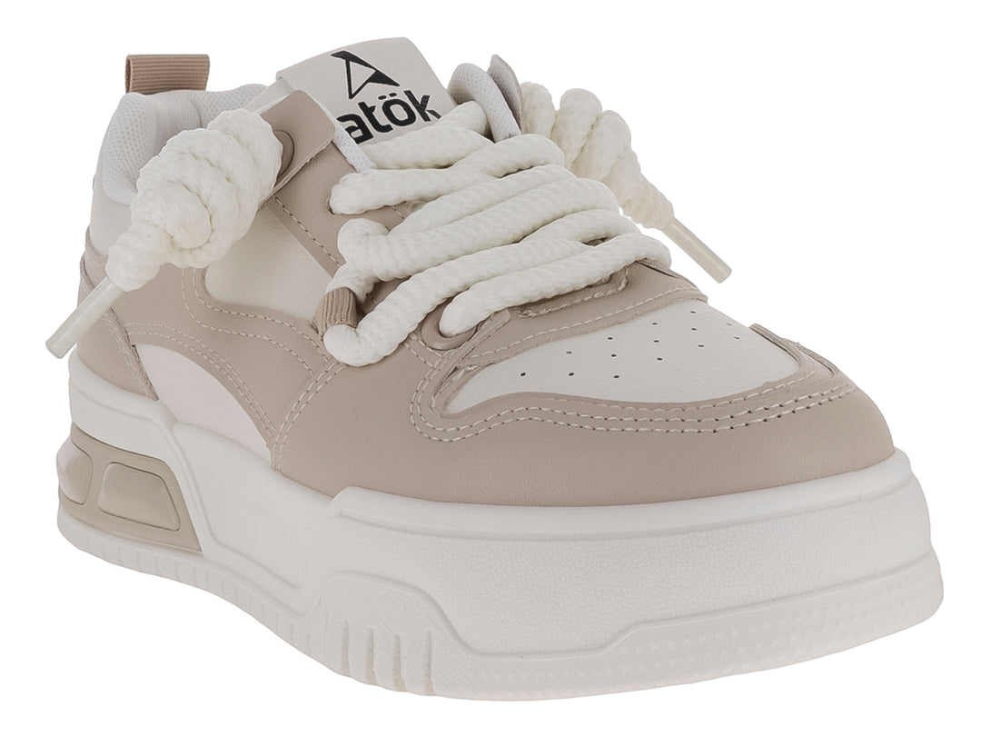 Tenis ATOK Khaki para Mujer