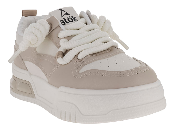 Tenis ATOK Khaki para Mujer