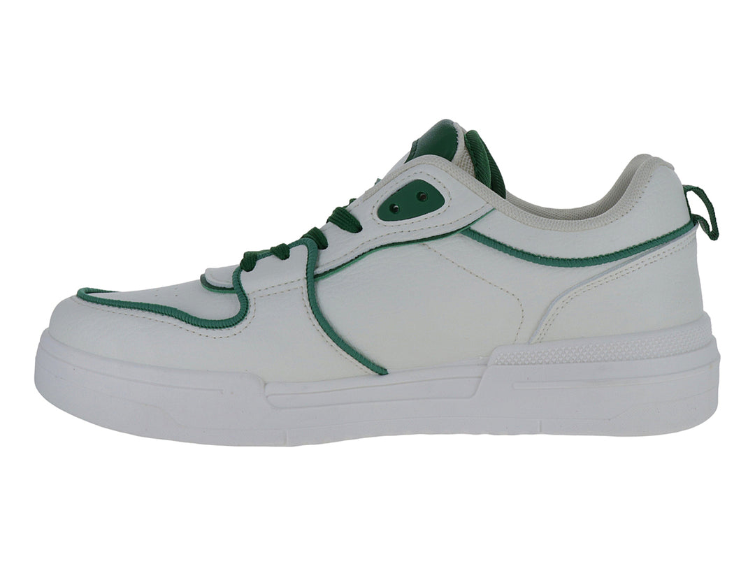 Tenis ATOK Blanco con Verde para Hombre