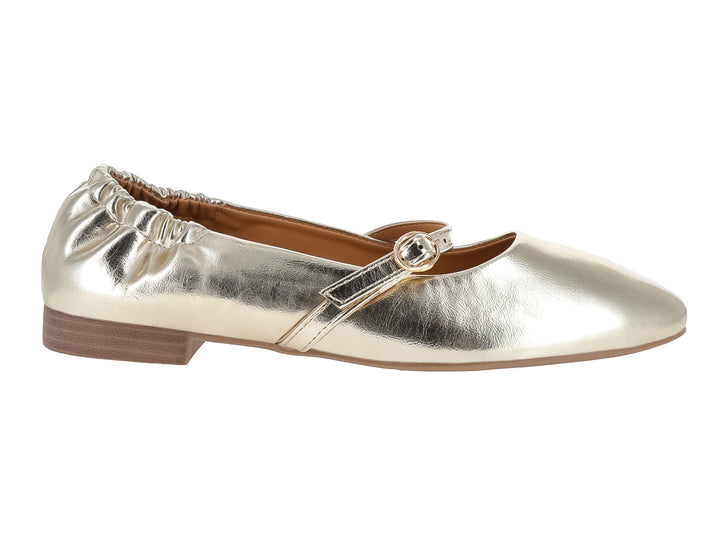 Zapatos Planos ROZE Color Dorado para Mujer
