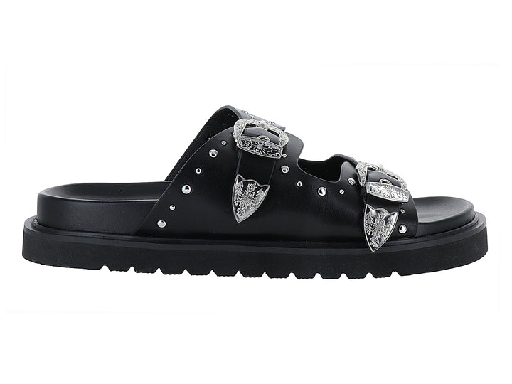 Sandalias ROZE Negro para Mujer