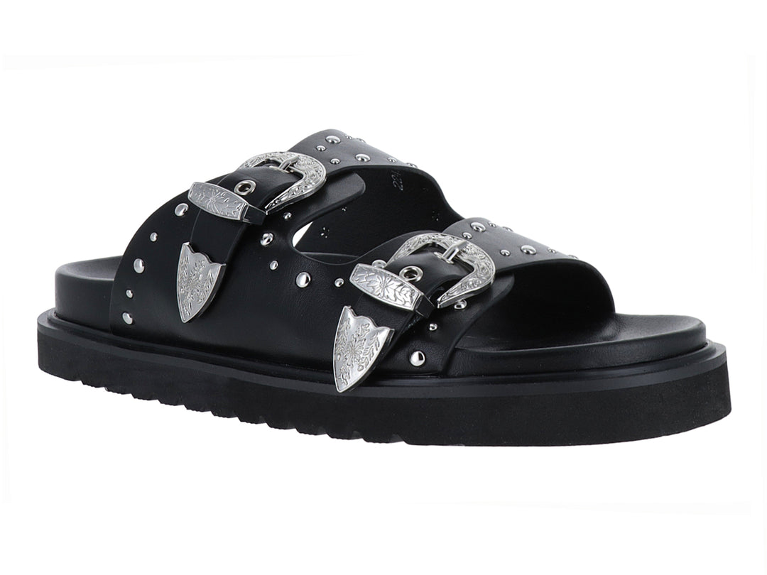 Sandalias ROZE Negro para Mujer