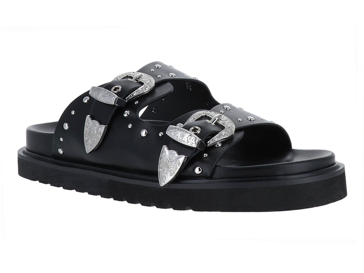 Sandalias ROZE Negro para Mujer
