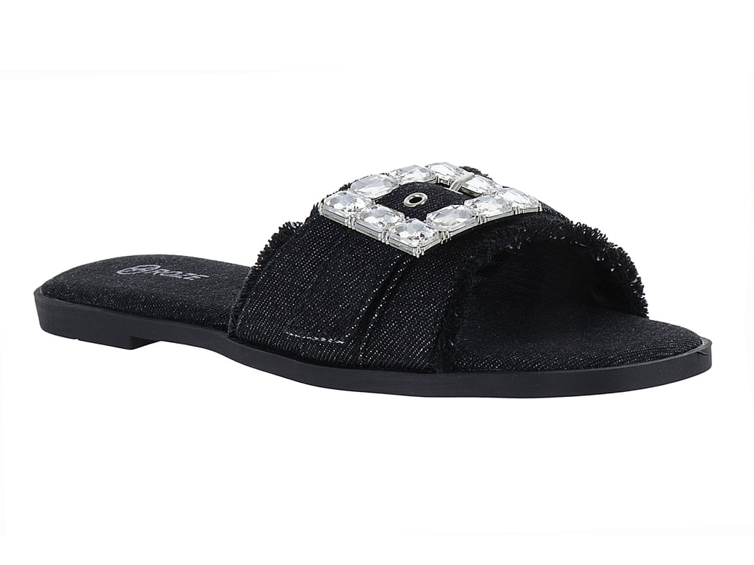 Sandalias ROZE Negro para Mujer