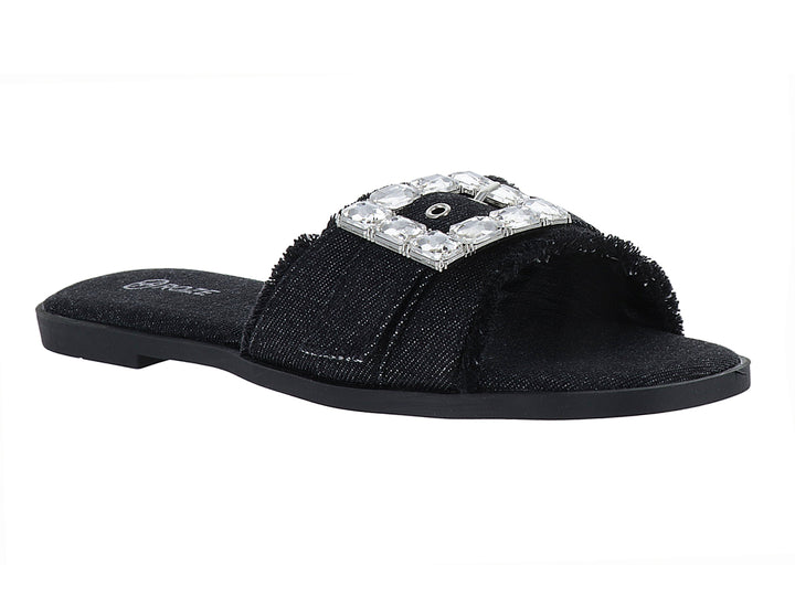 Sandalias ROZE Negro para Mujer