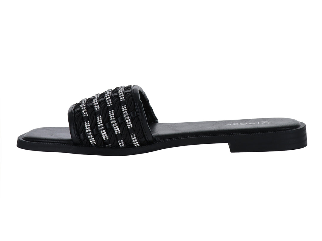 Sandalias ROZE Color Negro para Mujer