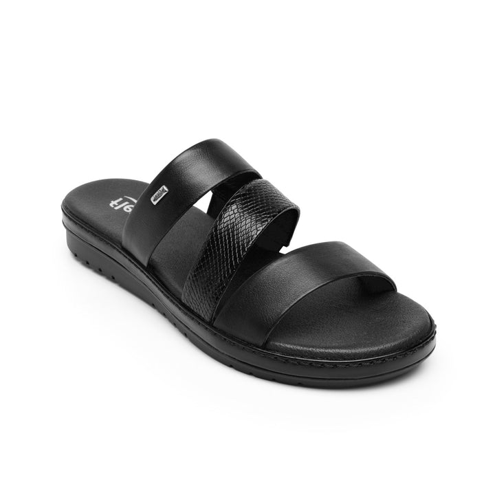Sandalias Flexi Negro para Mujer