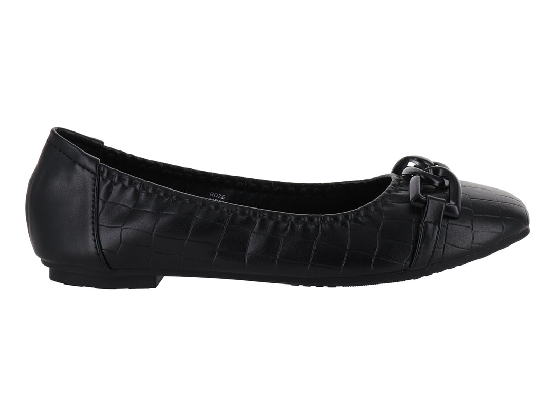 Zapatos Planos ROZE Negro para Mujer