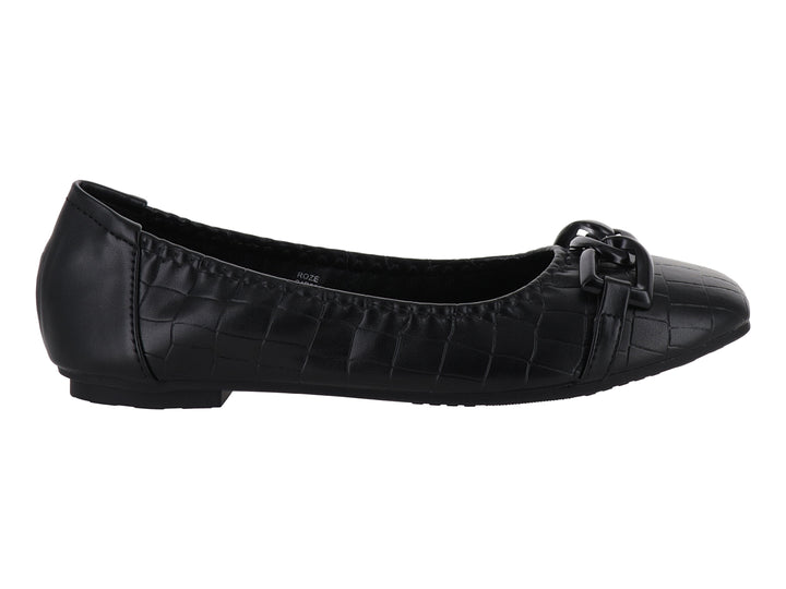 Zapatos Planos ROZE Negro para Mujer